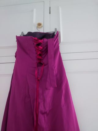 Vestido fiesta morado
