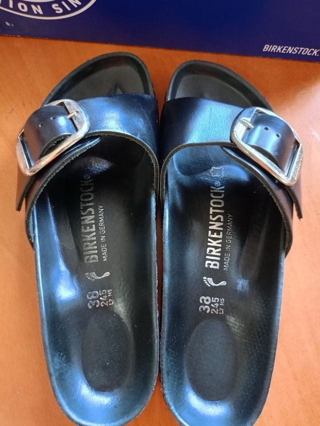 Birkenstock Madrid 38 - Sandali Neri