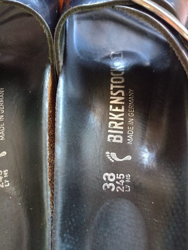 Birkenstock Madrid 38 - Sandali Neri