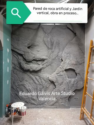 Pietra artificiale da giardino verticale e cartongesso decorativo