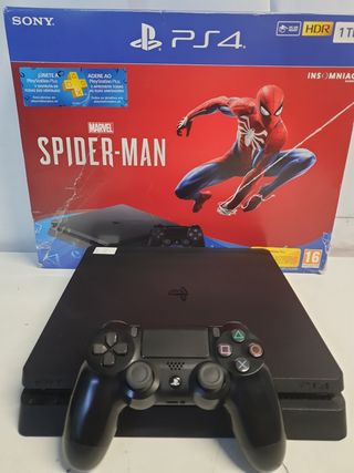 PS4 Slim 1TB - Spider-Man