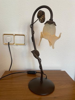 Lámpara mesa estilo vintage