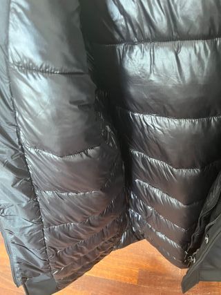 Cappotto Invernale Uomo Nero e blu scuro