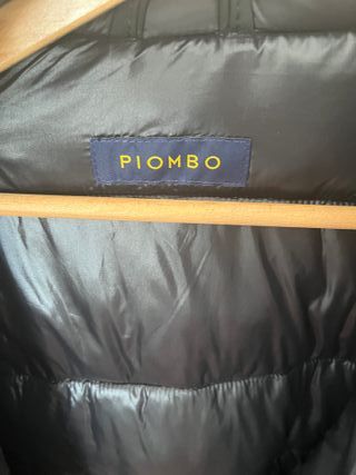 Cappotto Invernale Uomo Nero e blu scuro