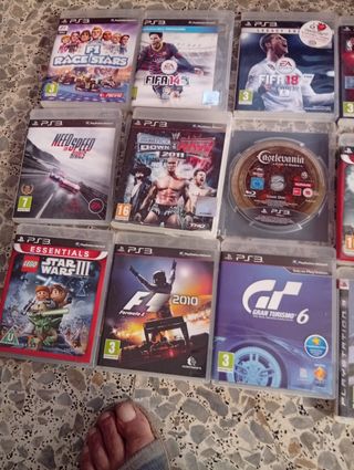 18 Juegos PS3 Variados - ¡Buen Estado!