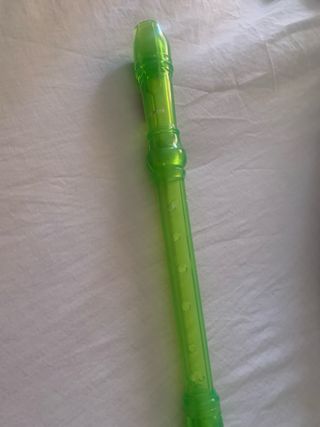 Flauta dulce Yamaha verde