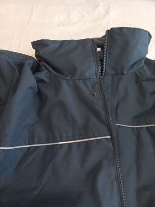 Cazadora azul hombre