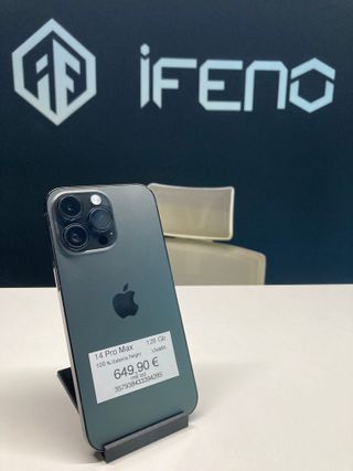 IPHONE 14 PRO MAX 128GB NEGRO ESIM-2 AÑOS GARANTÍA