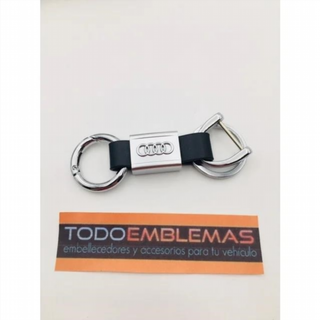 Llavero de cuero con logo AUDI REGALO REF.12