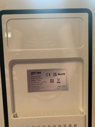 Minifrigo OSTBA bianco vintage