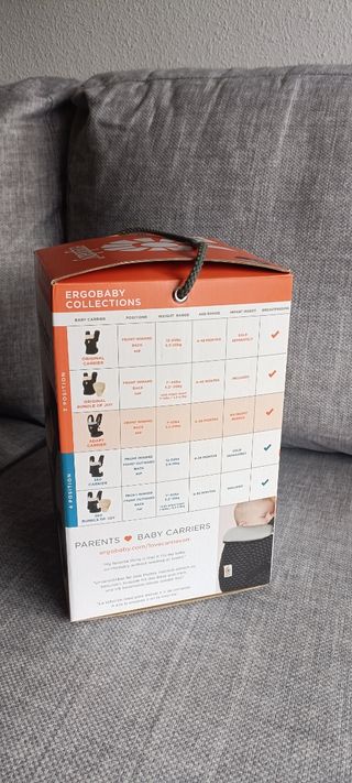 Ergobaby Adapt - Portabebés 3 posiciones