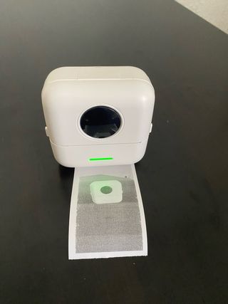 Impresora térmica blanca