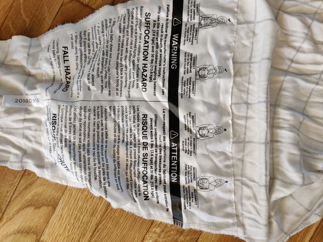 Fular porteo Moby Wrap Evolution - Bebé