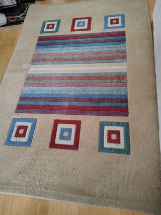 Alfombra multicolor - Beige