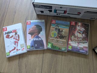 Nintendo Switch + juegos y mandos