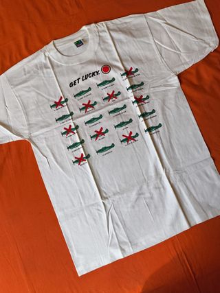 CAMISETA AVIONES BIMOTOR "LUCKY STREET" TALLA XL