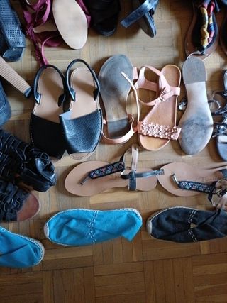 Sandalias mujer varios colores nº36