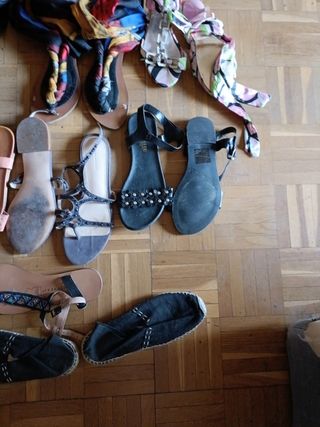 Sandalias mujer varios colores nº36
