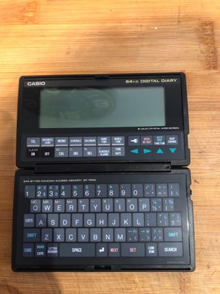 Casio SF-7500 Agenda electrónica 64KB