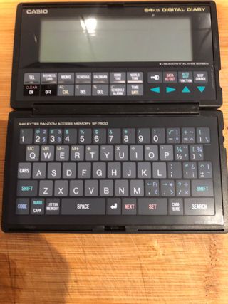 Casio SF-7500 Agenda electrónica 64KB
