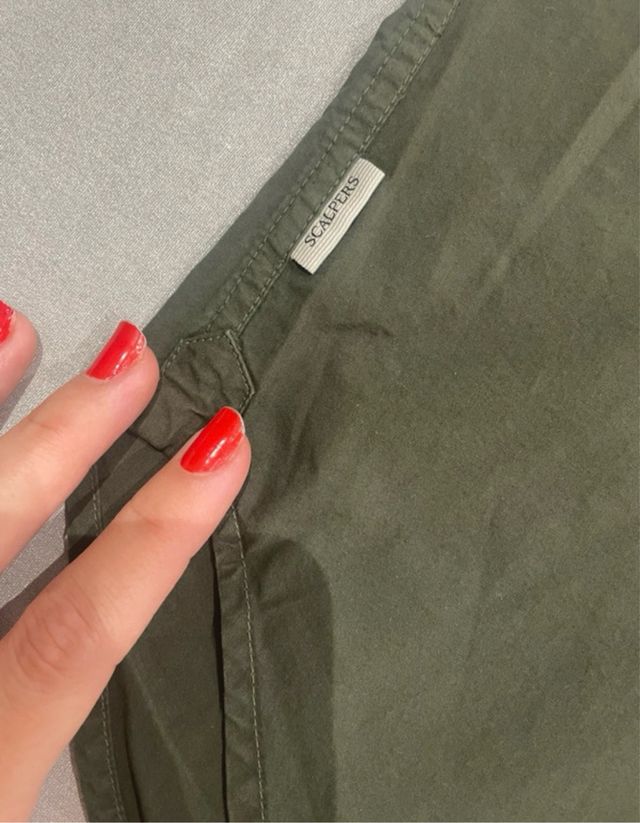 Camisa Scalpers verde oliva