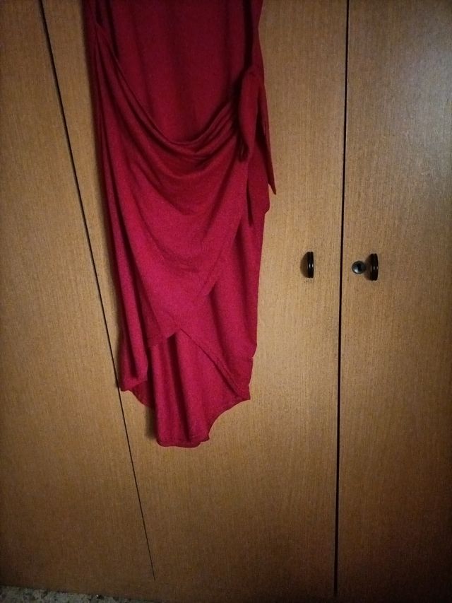 Vestido rojo ajustado