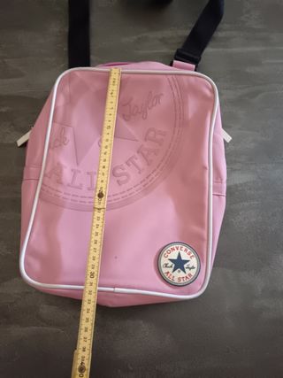 Borsa Converse rosa a tracolla