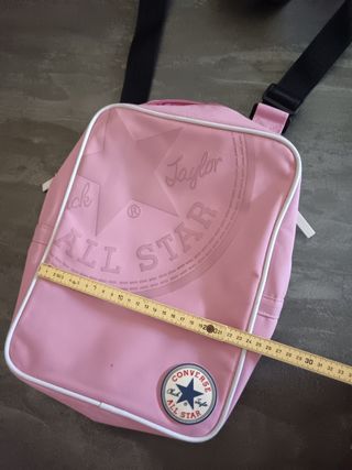 Borsa Converse rosa a tracolla