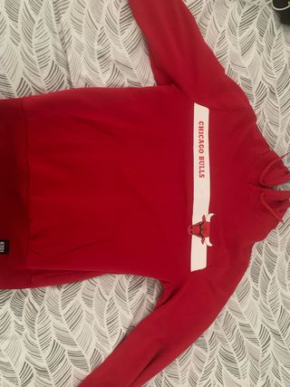 Sudadera Chicago Bulls roja