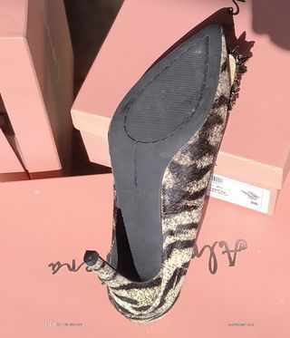 Zapatos Alma en Pena - Piel Zebra