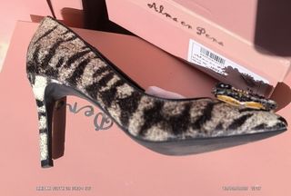 Zapatos Alma en Pena - Piel Zebra