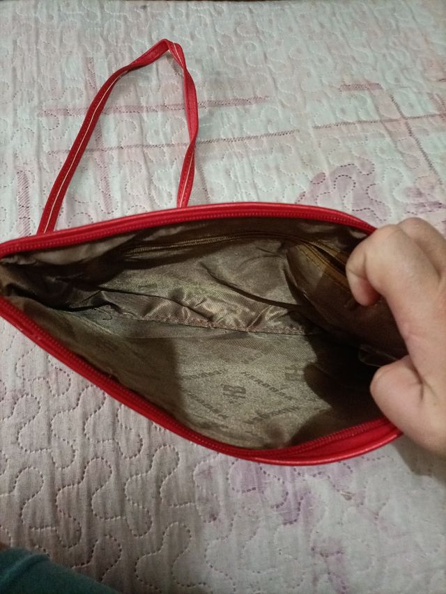 Bolso bandolera rojo