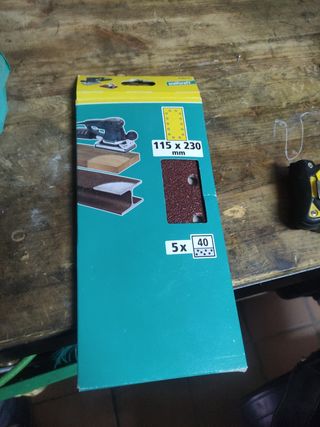 Lijadora orbital 230W - 12000rpm