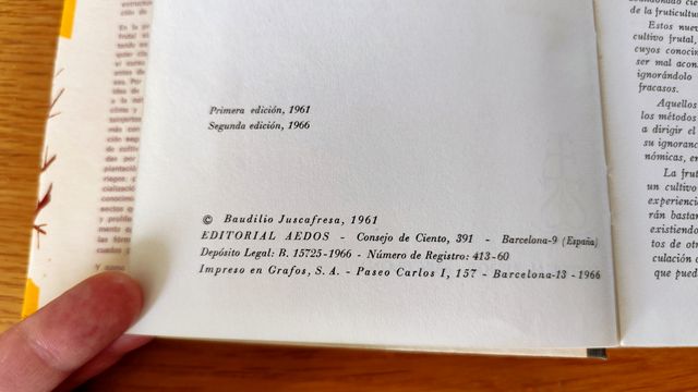 Árboles frutales, cultivo y explotación comercial