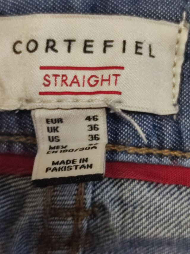 Vaqueros hombre - Azul - Largo