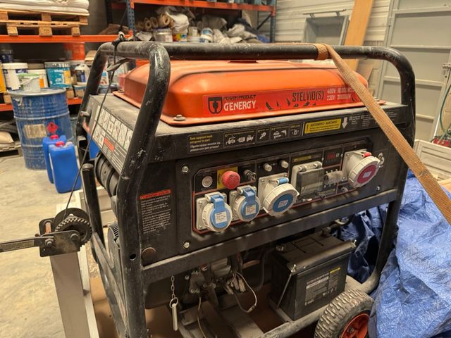 Generador Stelvios 23kva. pued. maquinaria yeso