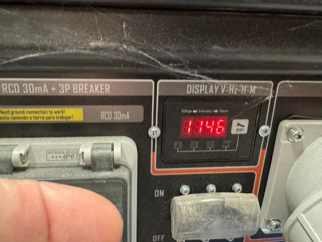 Generador Stelvios 23kva. pued. maquinaria yeso