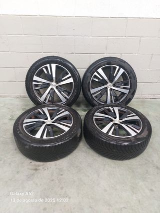 4 Llantas completas R18 Peugeot 3008 de 2018