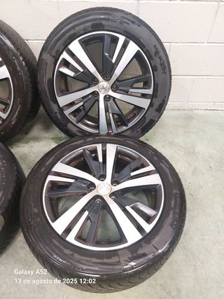 4 Llantas completas R18 Peugeot 3008 de 2018