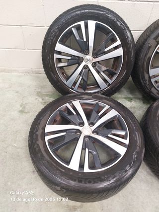 4 Llantas completas R18 Peugeot 3008 de 2018
