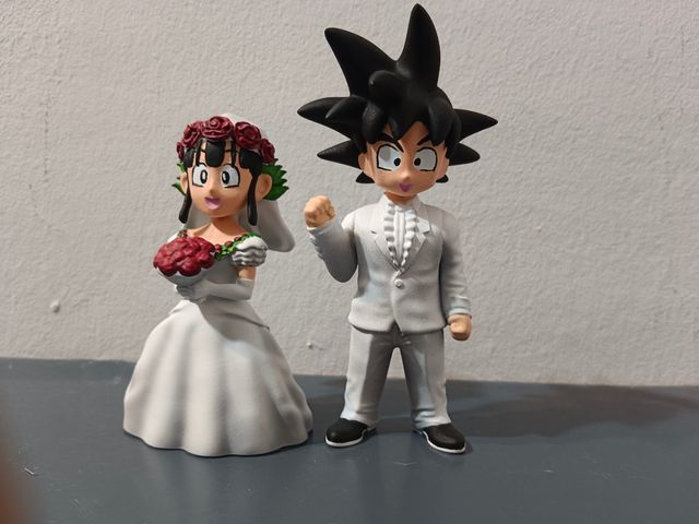 Goku & Chichi: Figuras Boda