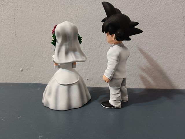 Goku & Chichi: Figuras Boda
