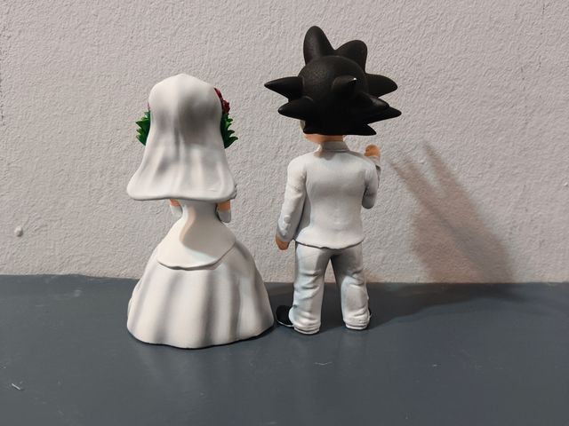 Goku & Chichi: Figuras Boda
