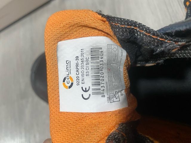 Botas seguridad Calima - nº 39