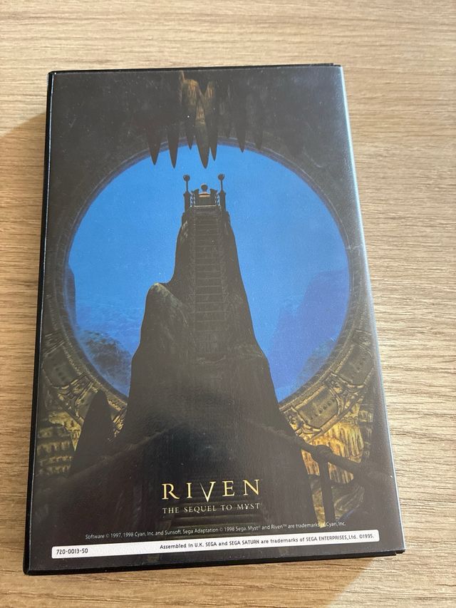 Riven (Discos 2 y 4) para Sega Saturn