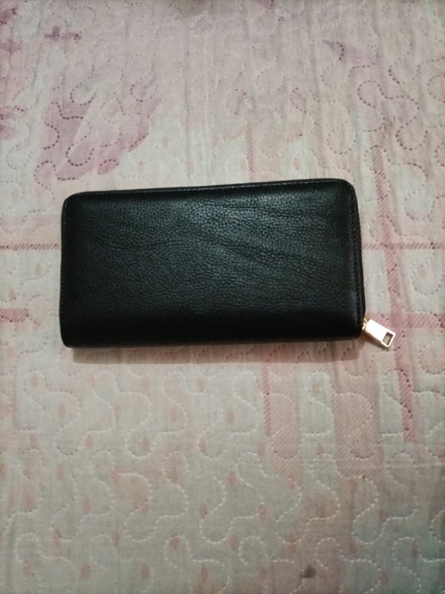 Monedero negro - cartera