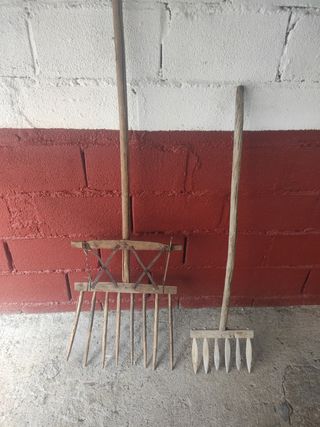 Brieldos de paja antiguos