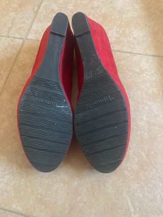 Zapatos Toms rojos - Talla 41