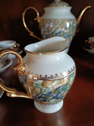 Juego de café antiguo porcelana