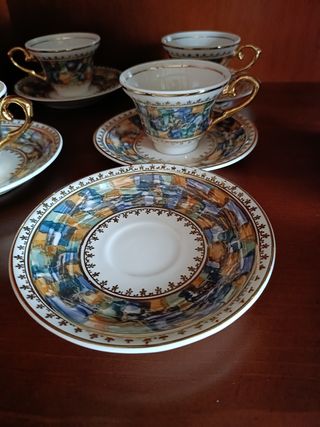 Juego de café antiguo porcelana